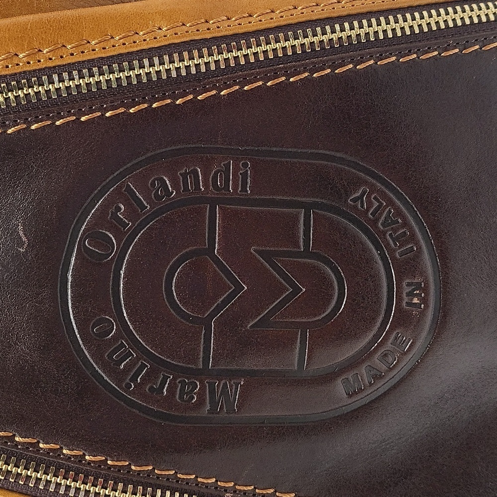 646- Marino Orlandi Women's Bag Genuine Leather Made In Italy NWT - Picture 2 of 16
